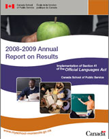 2008-2009 Annual Report on Results