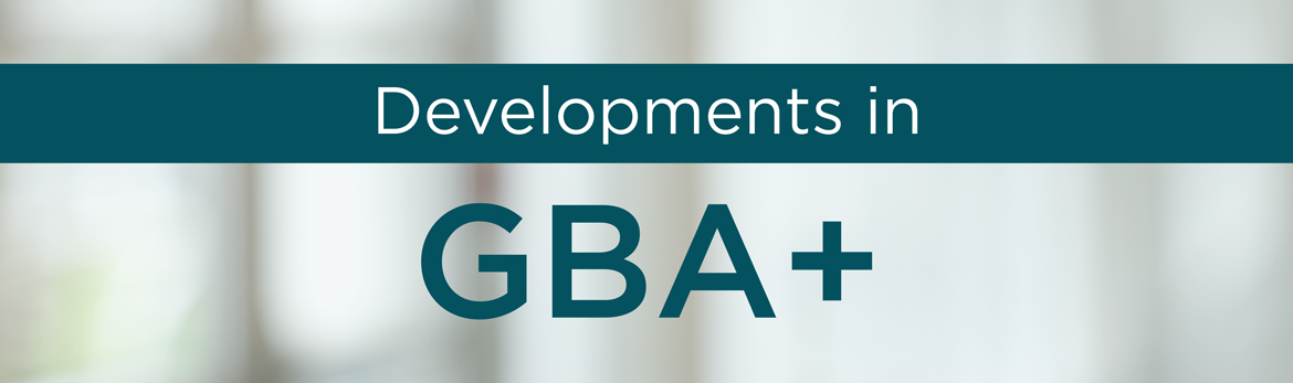 Developments in GBA+